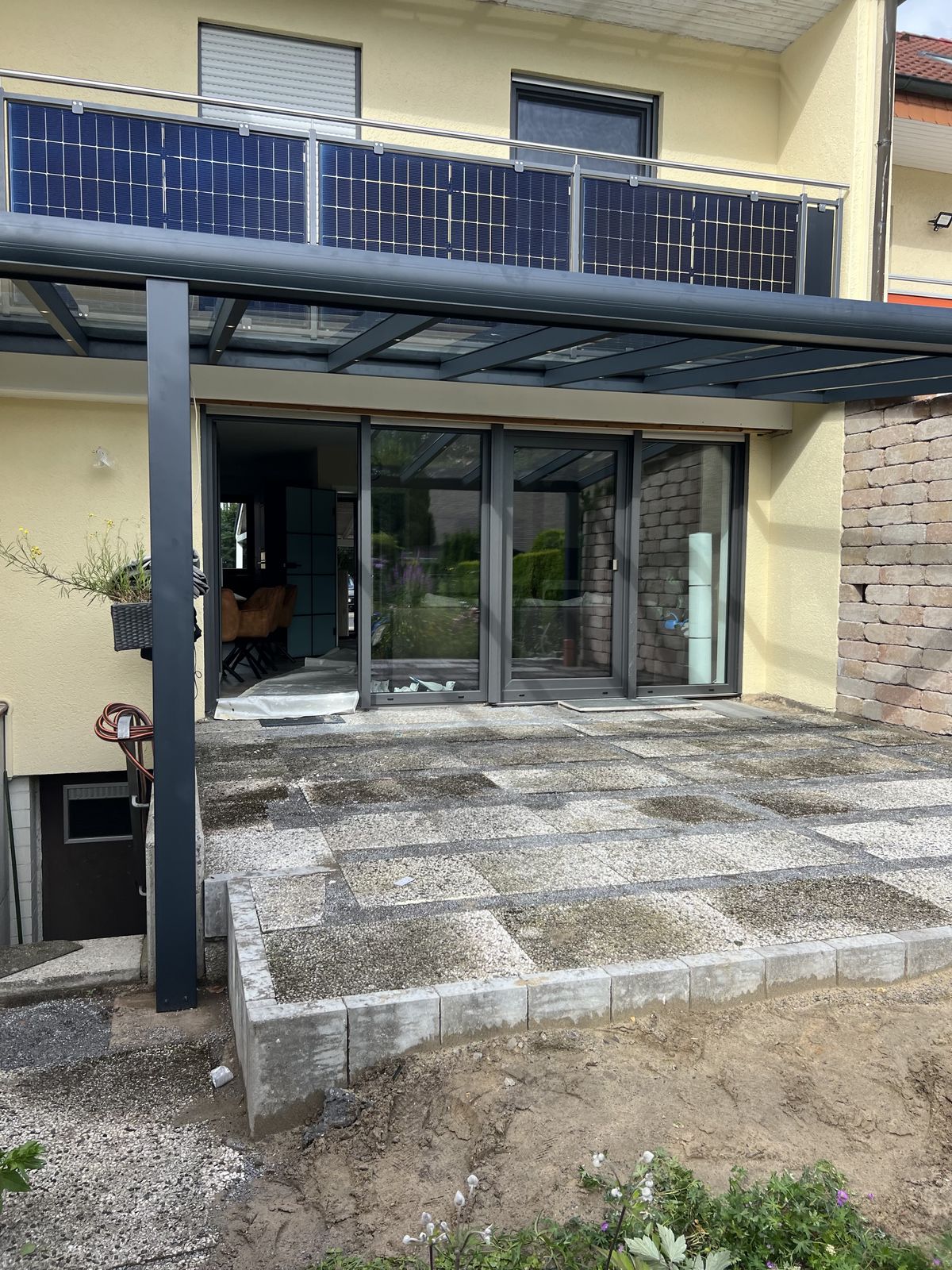 Unter Balkonmontage Beispiel 1