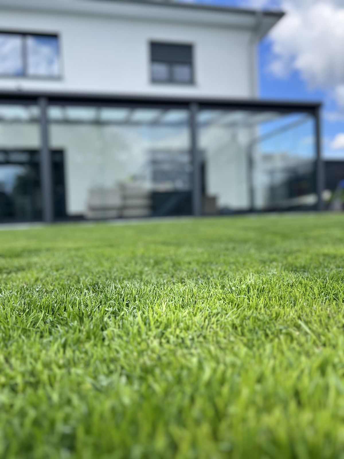 Reihenmittelhaus Terrassenlösung Beispiel 3